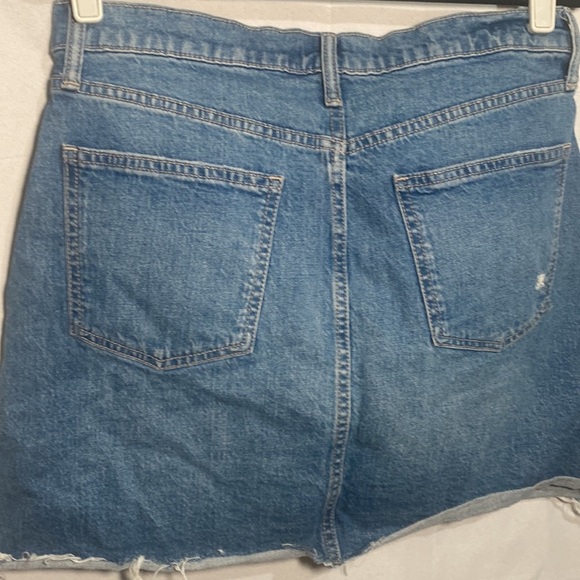 Gap Denim Button Up Skirt size 10 - Picture 5 of 6
